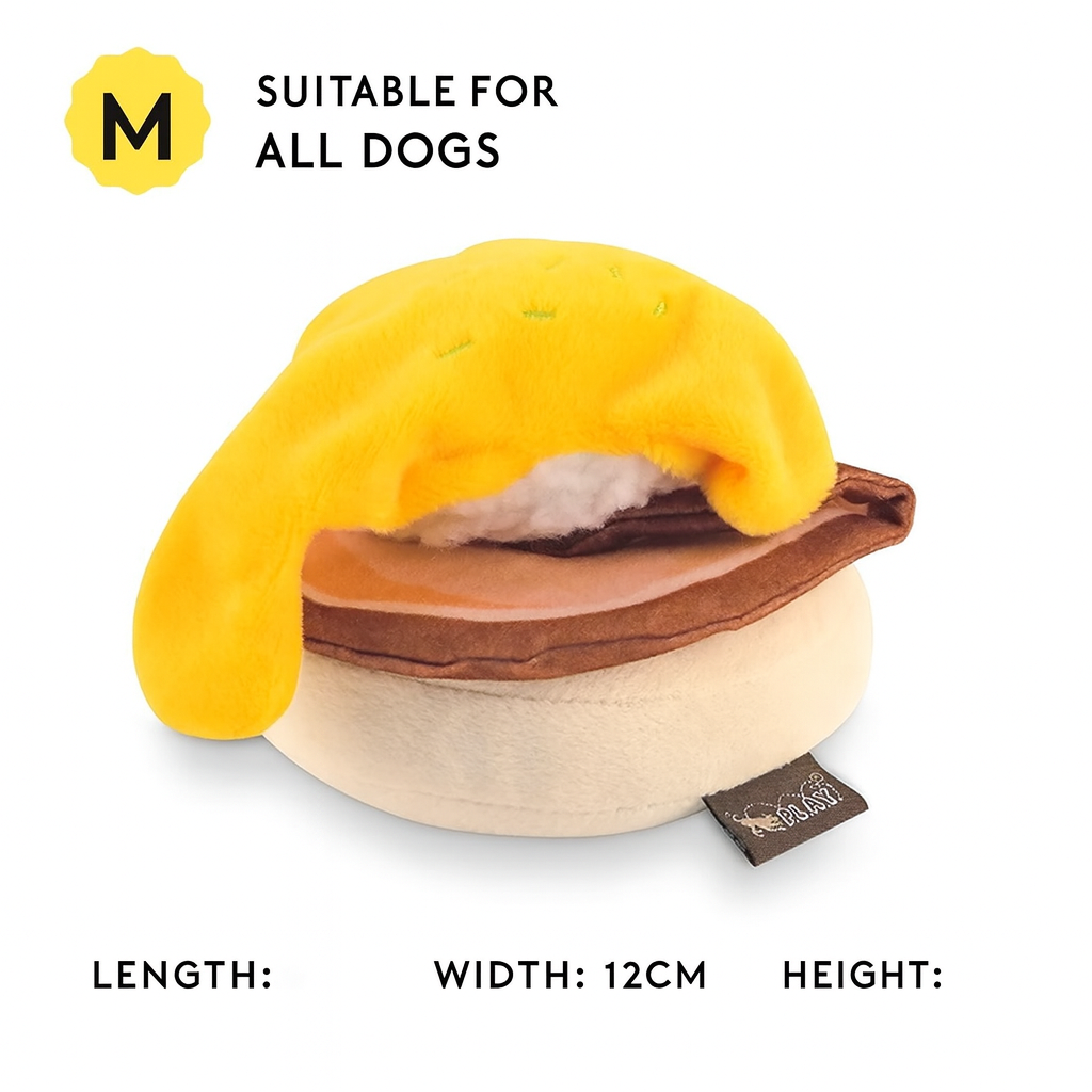 Chew & Play Deluxe Brunch Plush Dog Toy Set