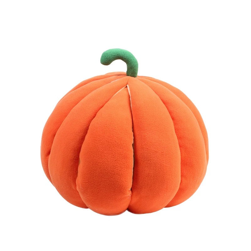 Cozy Pumpkin-Shaped Cat Bed