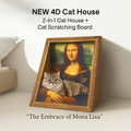 Mona Lisa Cat Bed