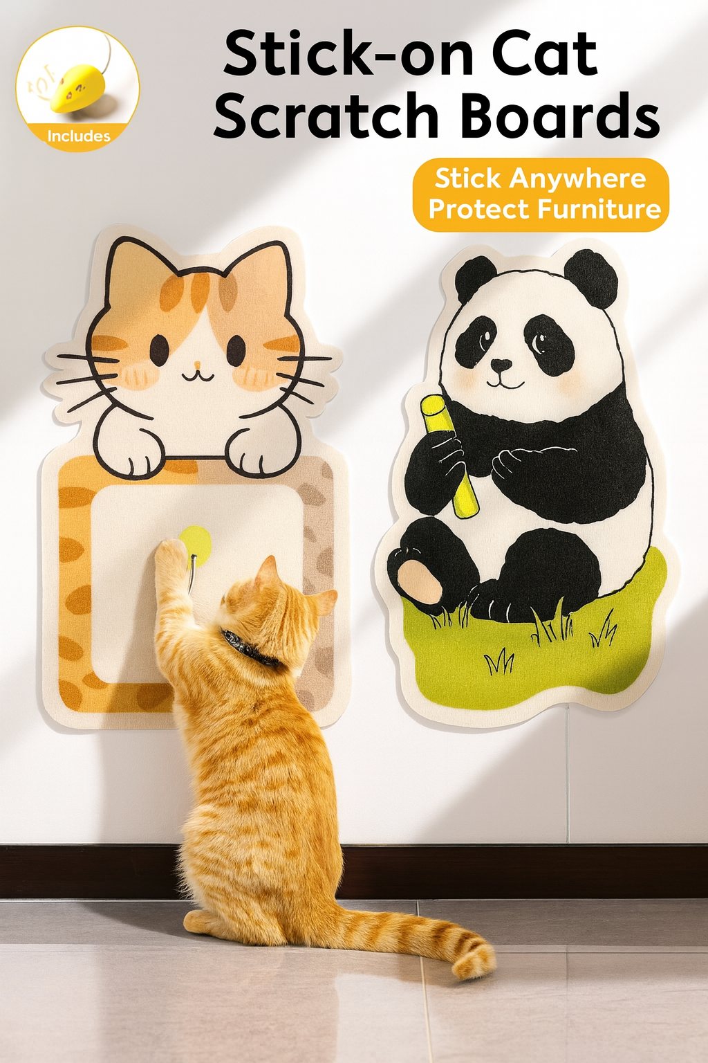 Adhesive Cat Scratch Board