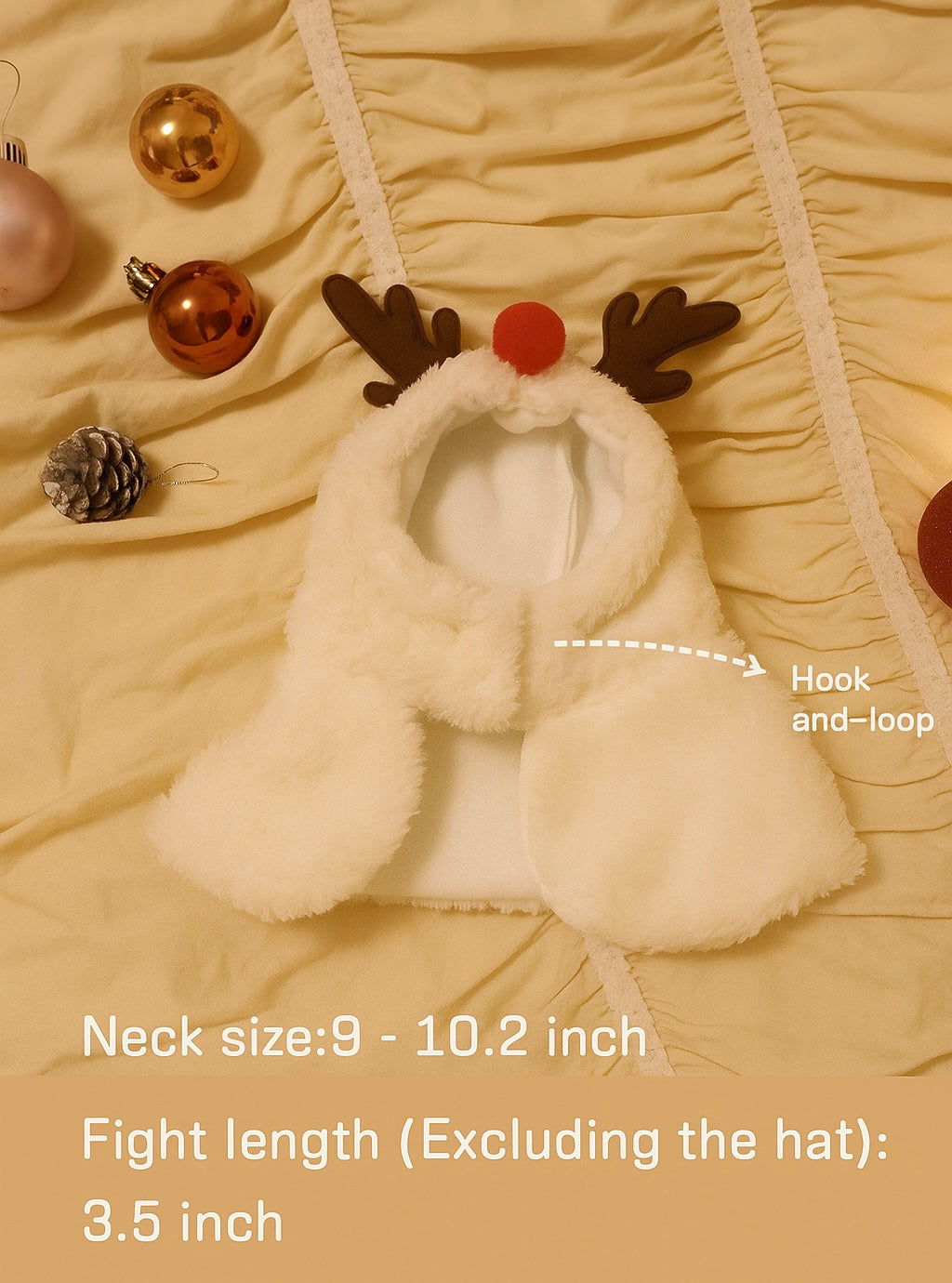Christmas Hooded Pet Cape