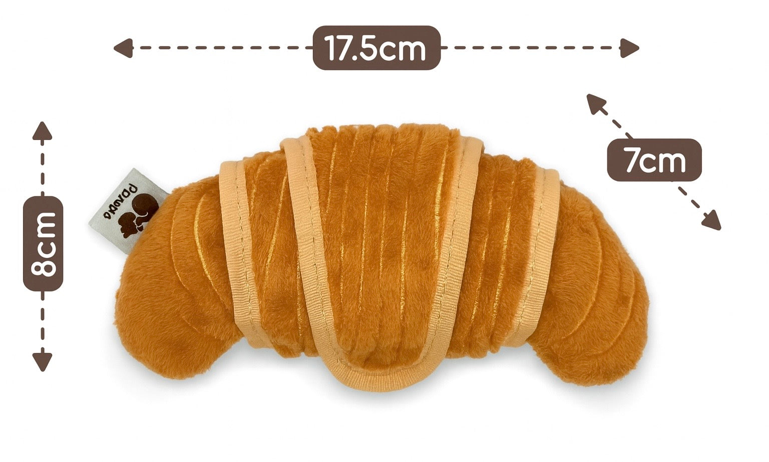 Croissant Snuffle Toy for Dog
