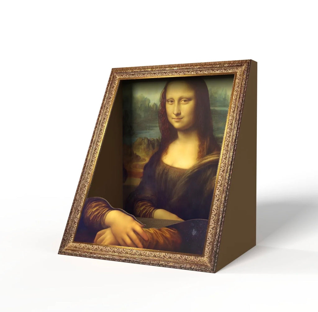 Mona Lisa Cat Bed