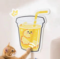 Juice Cup Cat Scratching Board