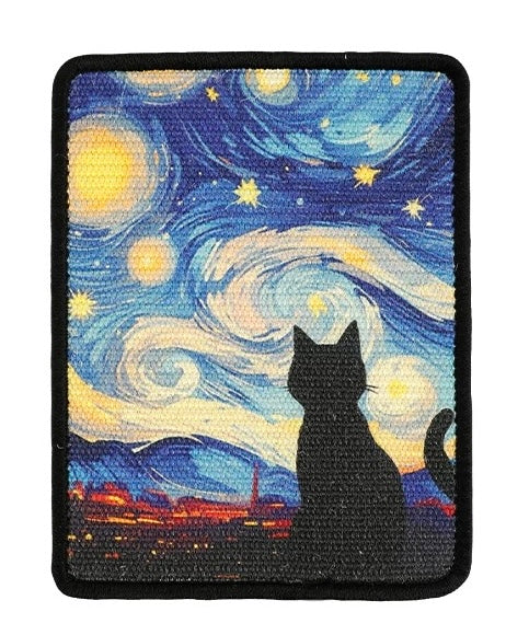Cat Scratching Art Pad